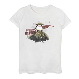 Girls 7-16 Kung Fu Panda Patience My Panda Po Portrait Graphic Tee