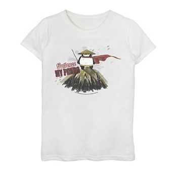 Girls 7-16 Kung Fu Panda Patience My Panda Po Portrait Graphic Tee