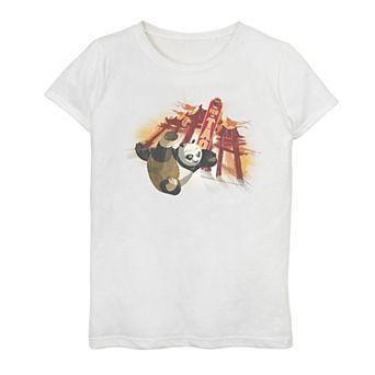 Girls 7-16 Kung Fu Panda The Pao Of Tao Po Portrait Graphic Tee