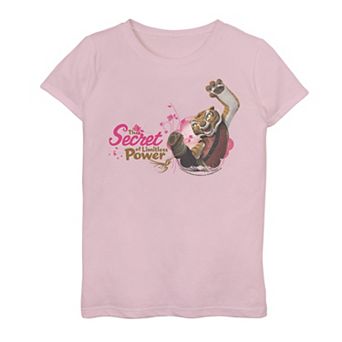 Girls 7-16 Kung Fu Panda Tigress The Secret Of Limitless Power Graphic Tee