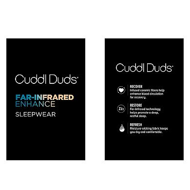 Big & Tall Cuddl Duds® Far-Infrared Enhance Banded-Bottom Pajama Pants