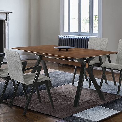 Armen Living Laredo & Varde 5-Piece Dining Set