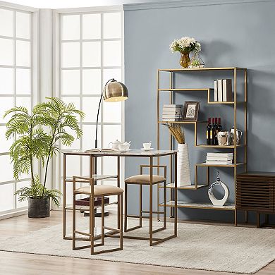 Teamson Home Marmo Dining Table 3-piece Set