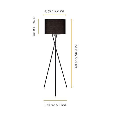 Teamson Home Cara Tripod Floor Lamp