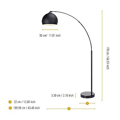 Teamson Home Arquer Floor Lamp