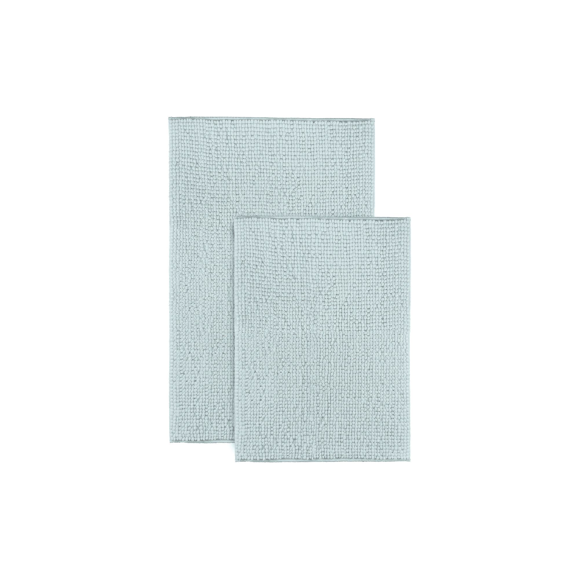 The Big One® 2-pack Printed or Solid Bath Rug, Pastel Blue