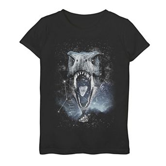 Girls 7-16 Jurassic World T-Rex Roaring Constellation Graphic Tee