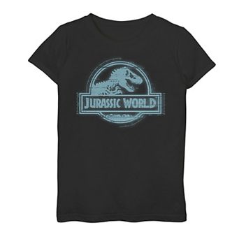 Girls 7-16 Jurassic World Two System Breach Logo Icon Graphic Tee