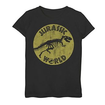 Girls 7-16 Jurassic World Two Bag Of Bones On The Run Graphic Tee