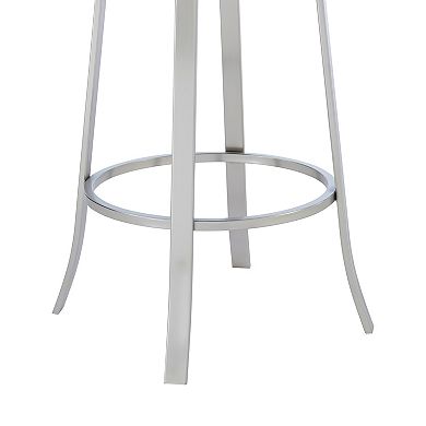 Armen Living Lola Contemporary 30-in. Bar-Height Barstool