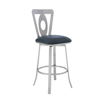 Armen Living Lola Contemporary 30 in Bar-Height Barstool