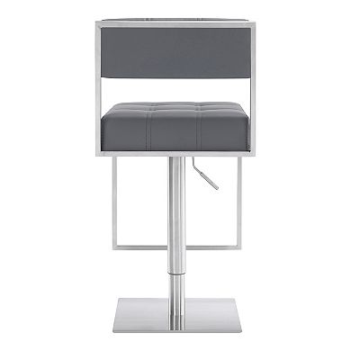 Armen Living Michele Contemporary Swivel Barstool