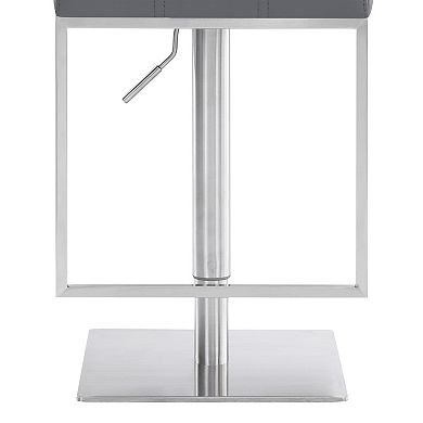 Armen Living Michele Contemporary Swivel Barstool