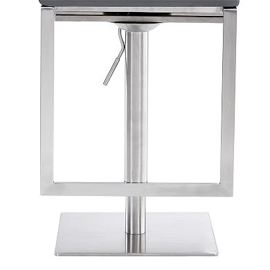 Armen Living Victory Contemporary Swivel Barstool
