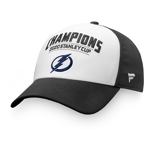 Tampa Bay Lightning NHL Authentic 2021 Stanley Cup Champions Locker Room  Trucker Adjustable Hat