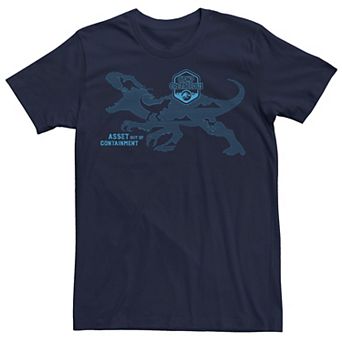 Men's Jurassic World: Camp Cretaceous Asset Out Of Containment Tee