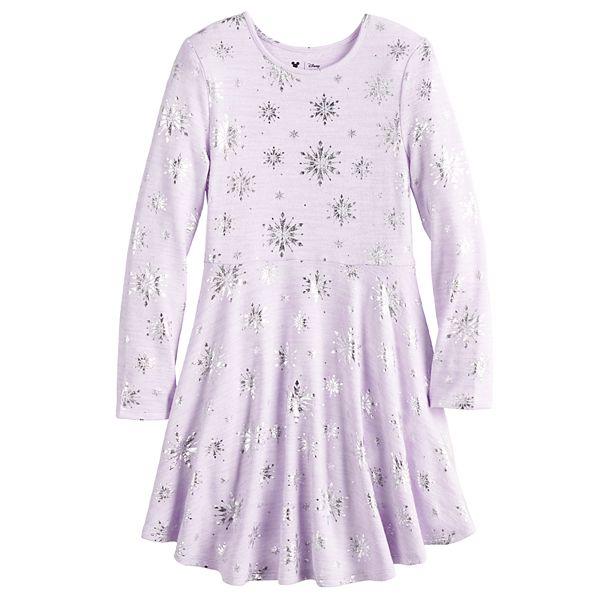 Girls snowflake clearance dress