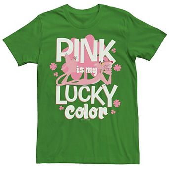 Men's The Pink Panther Pink Is My Lucky Color Tee
