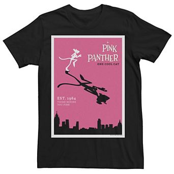 Men's The Pink Panther Silhouette Poster Tee
