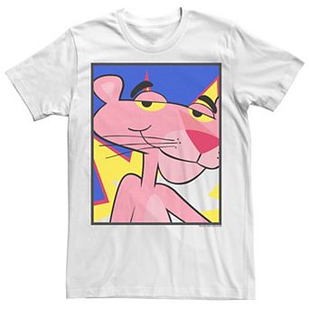 Men's The Pink Panther Comic Style Portrait Tee