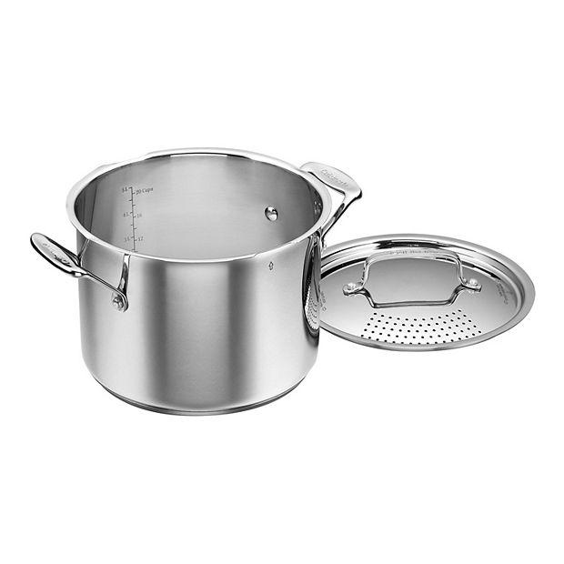 Cuisinart Chef's Classic Stainless Steel Covered Soup Pot, 5.75 Qt - Fred  Meyer