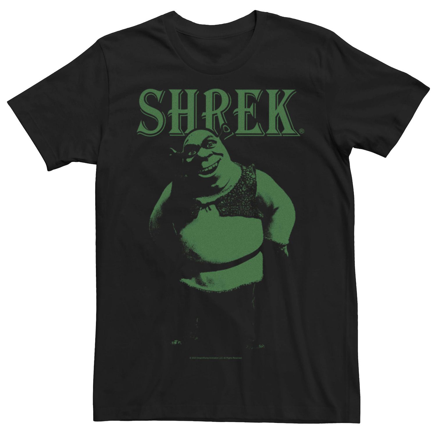 Image for Licensed Character Men's Shrek Dark Portrait Tee at Kohl's.