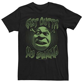 Men's Shrek Get Outta My Swamp Tee