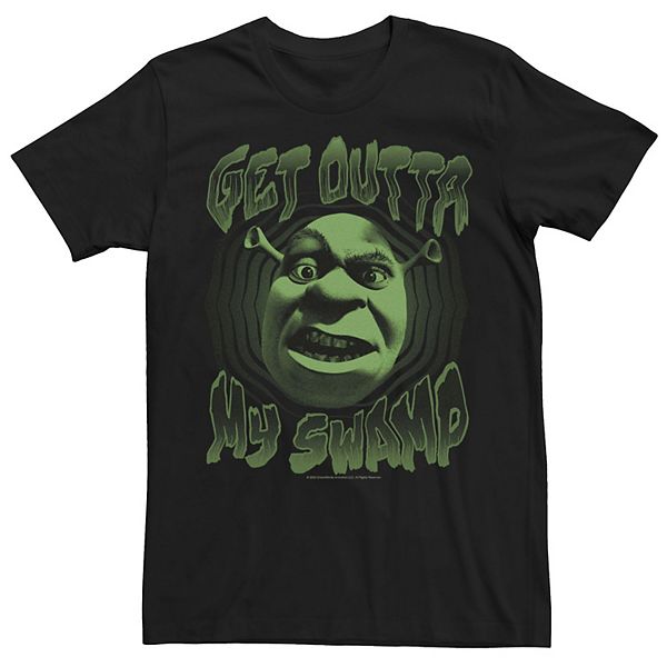 Men S Shrek Get Outta My Swamp Tee