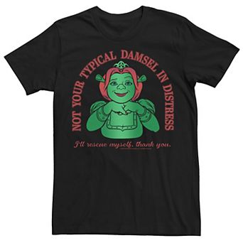 Men's Shrek Fiona Not Your Typical Damsel In Distress Tee