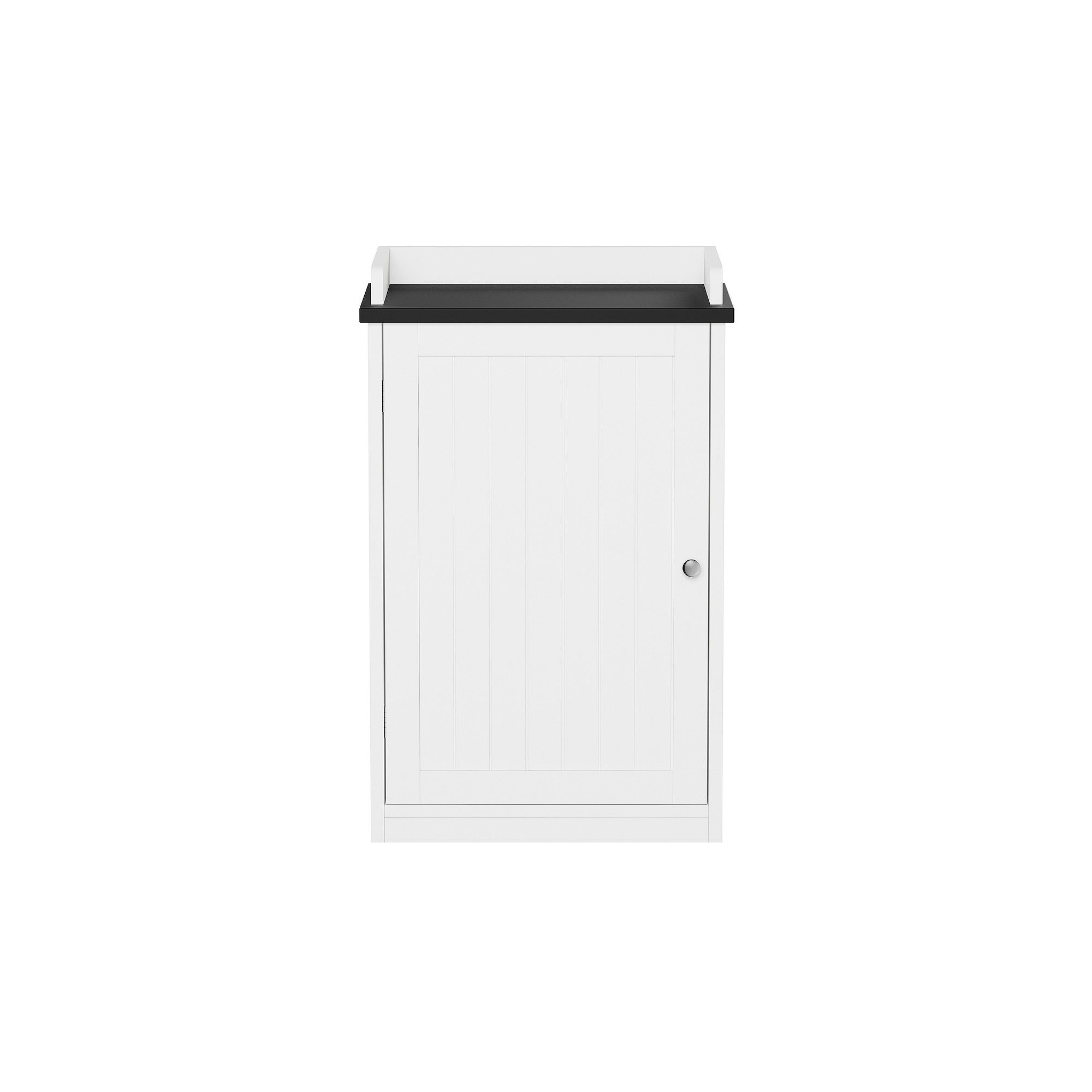 Lavish Home 29-in. Bathroom Floor Cabinet with Door, White