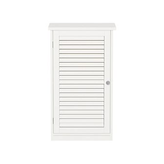 Lavish Home 31 in Bathroom Floor Cabinet with Door