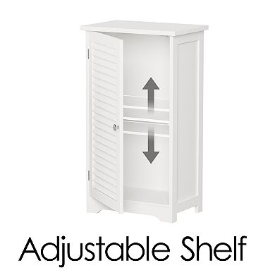 Lavish Home 31-in. Bathroom Floor Cabinet with Door