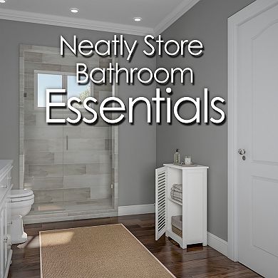 Lavish Home 31-in. Bathroom Floor Cabinet with Door