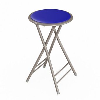 Lavish Home 24 in Heavy-Duty Folding Stool
