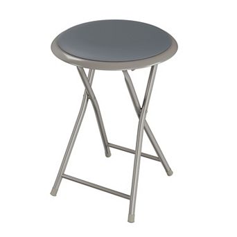 Lavish Home 18 in Heavy-Duty Folding Stool