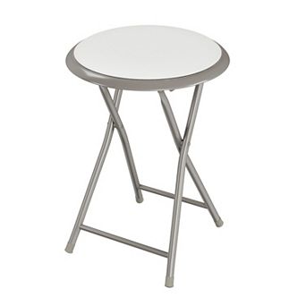 Lavish Home 18 in Heavy-Duty Folding Stool