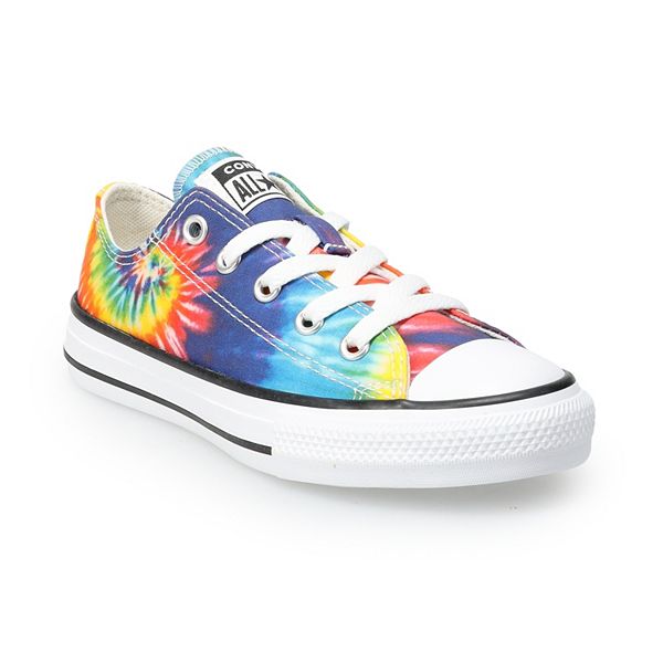 Girls tie sale dye converse