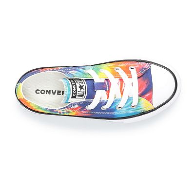 Girls Converse Chuck Taylor All Star Tie Dye OX Sneakers