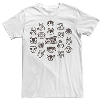 Men's Animal Crossing New Horizons Group Shot Villagers Tee