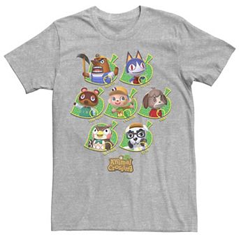 Men's Nintendo Animal Crossing New Leaf Towns People Tee