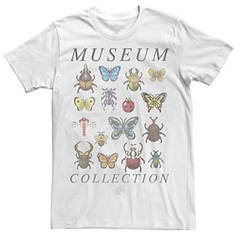 Men's Animal Crossing Bugs Museum Collection Tee