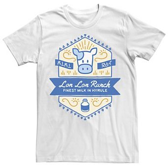 Men's Zelda Lon Lon Ranch Finest Milk In Hyrule Tee