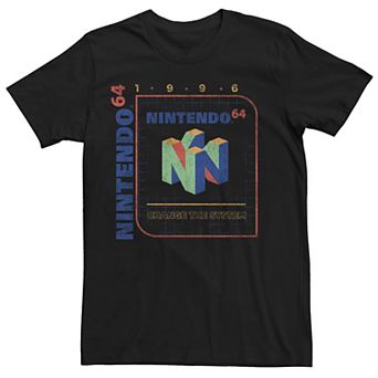 Men's Nintendo 64 1996 Change The System Tee