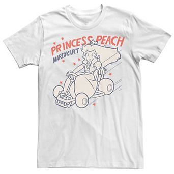 Men's Nintendo Peach Kart Gaming Tee