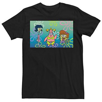 Men's SpongeBob SquarePants Girls Night Portrait Tee