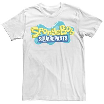 Men's SpongeBob Squarpants Sponge Logo Tee