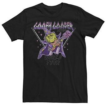 Men's SpongeBob SquarePants Goofy Goober Rock World Tour Tee