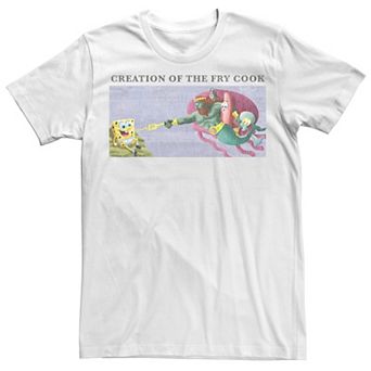 Men's SpongeBob SquarePants Creation Of The Fry Cook Tee