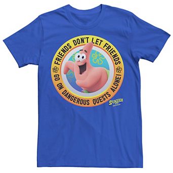 Men's SpongeBob Dangerous Quests Tee