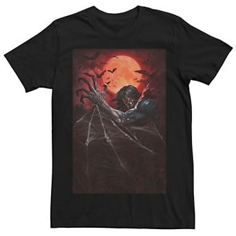 Men's Marvel Morbius Painted Portrait Tee